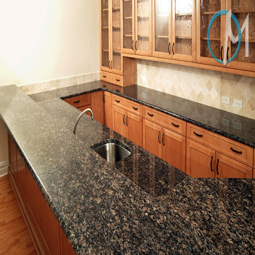 saphire blue kitchen